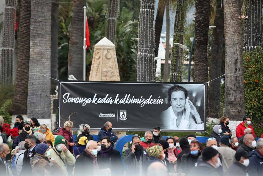 Fatma Girik Bodrum'da son yolculuğuna uğurlandı 3